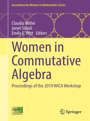 cover image of Women in Commutative Algebra